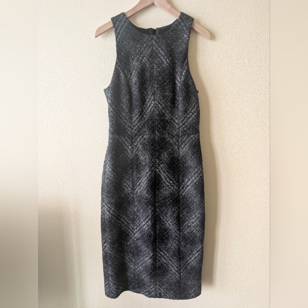 Banana Republic Grey Wool Dress